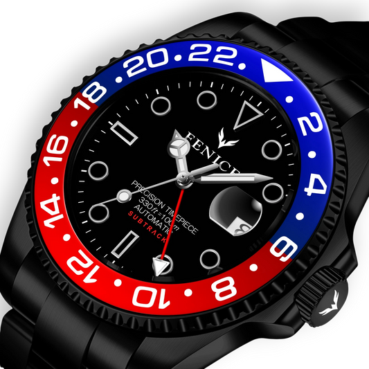 Police Noir GMT
