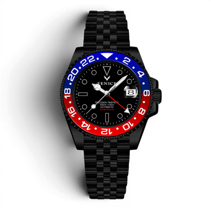 Police Noir GMT