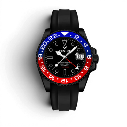 Police Noir GMT